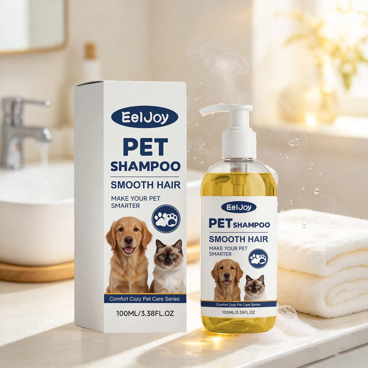 Yegbong Pet Hair Cleaning Shampoo With Mild Grooming Formula