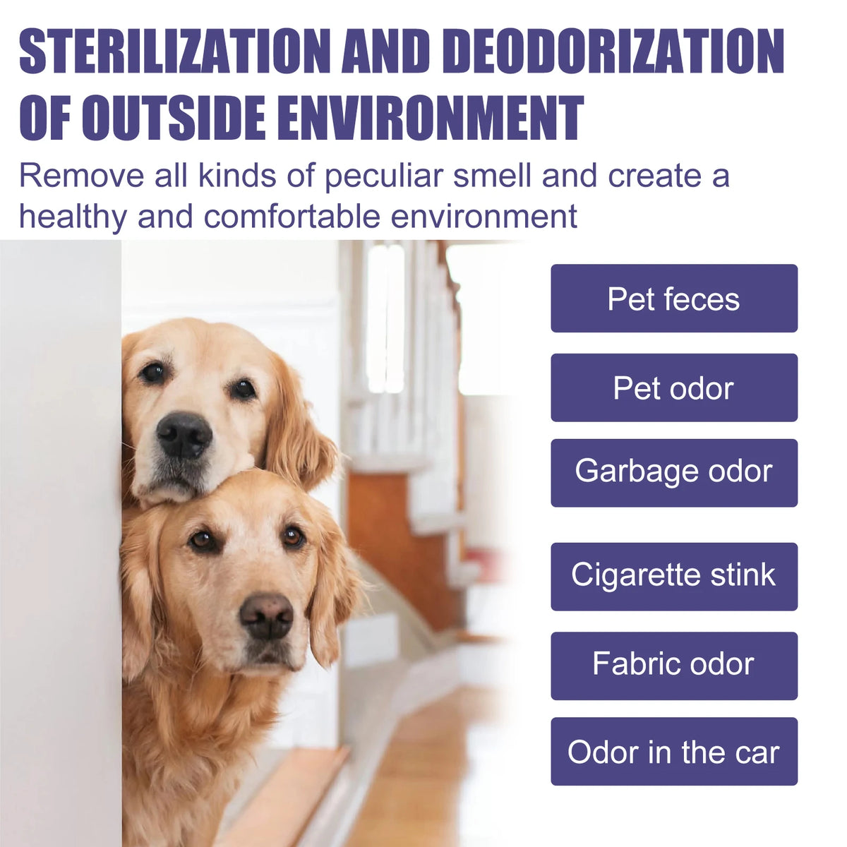 Yegbong Moisturizing Pet Deodorant Spray For Canine Comfort