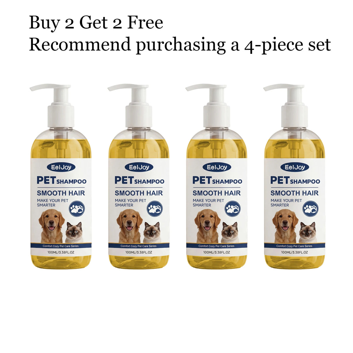 Yegbong Pet Hair Cleaning Shampoo With Mild Grooming Formula