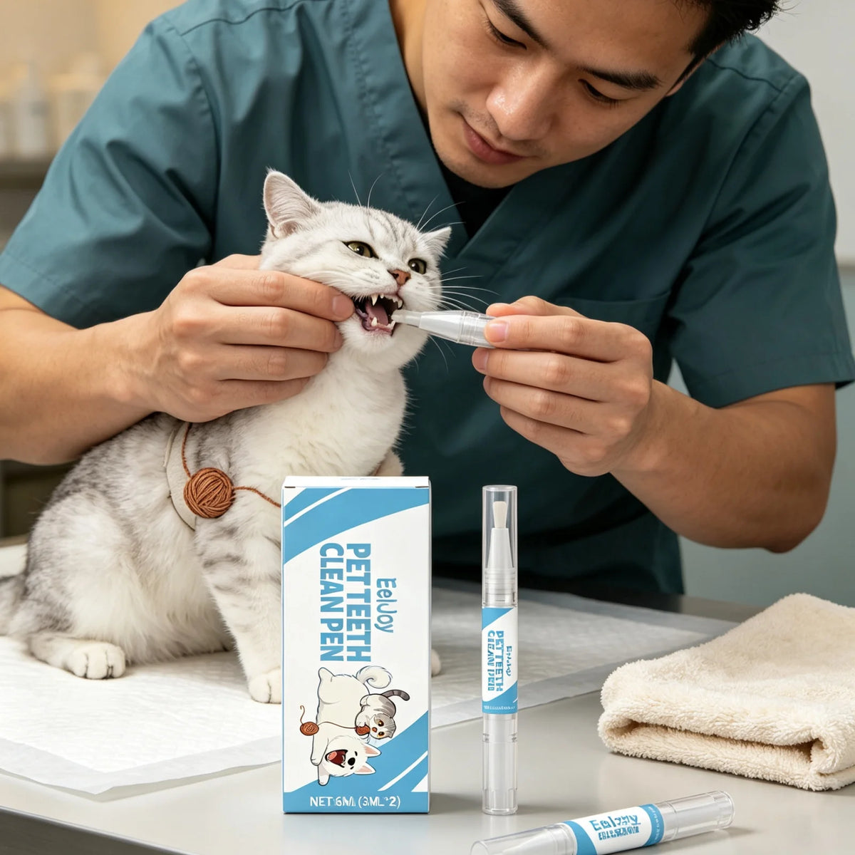 EelJoy Pet Dental Clean Pen Removes Stains And Freshens Breath