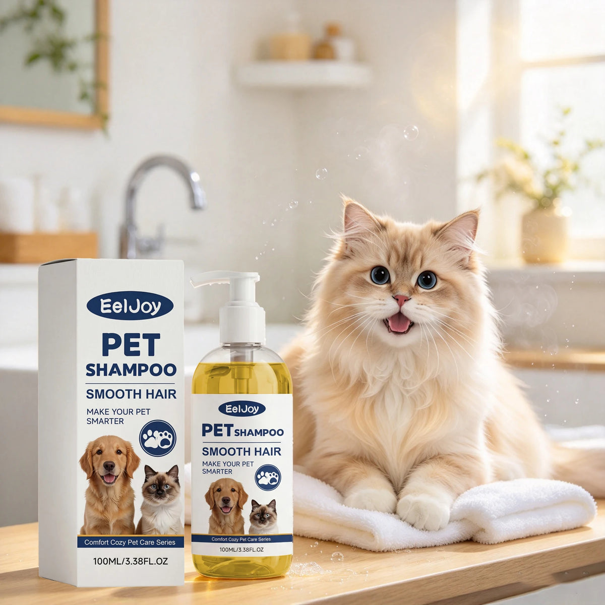 Yegbong Pet Hair Cleaning Shampoo With Mild Grooming Formula