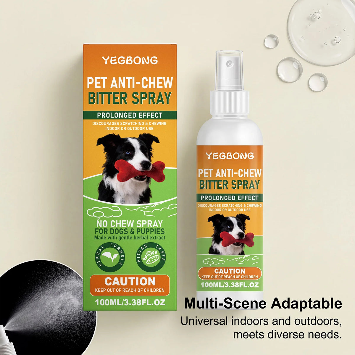 Yegbong Bitter Anti Chewing Spray For Pet Furniture Protection