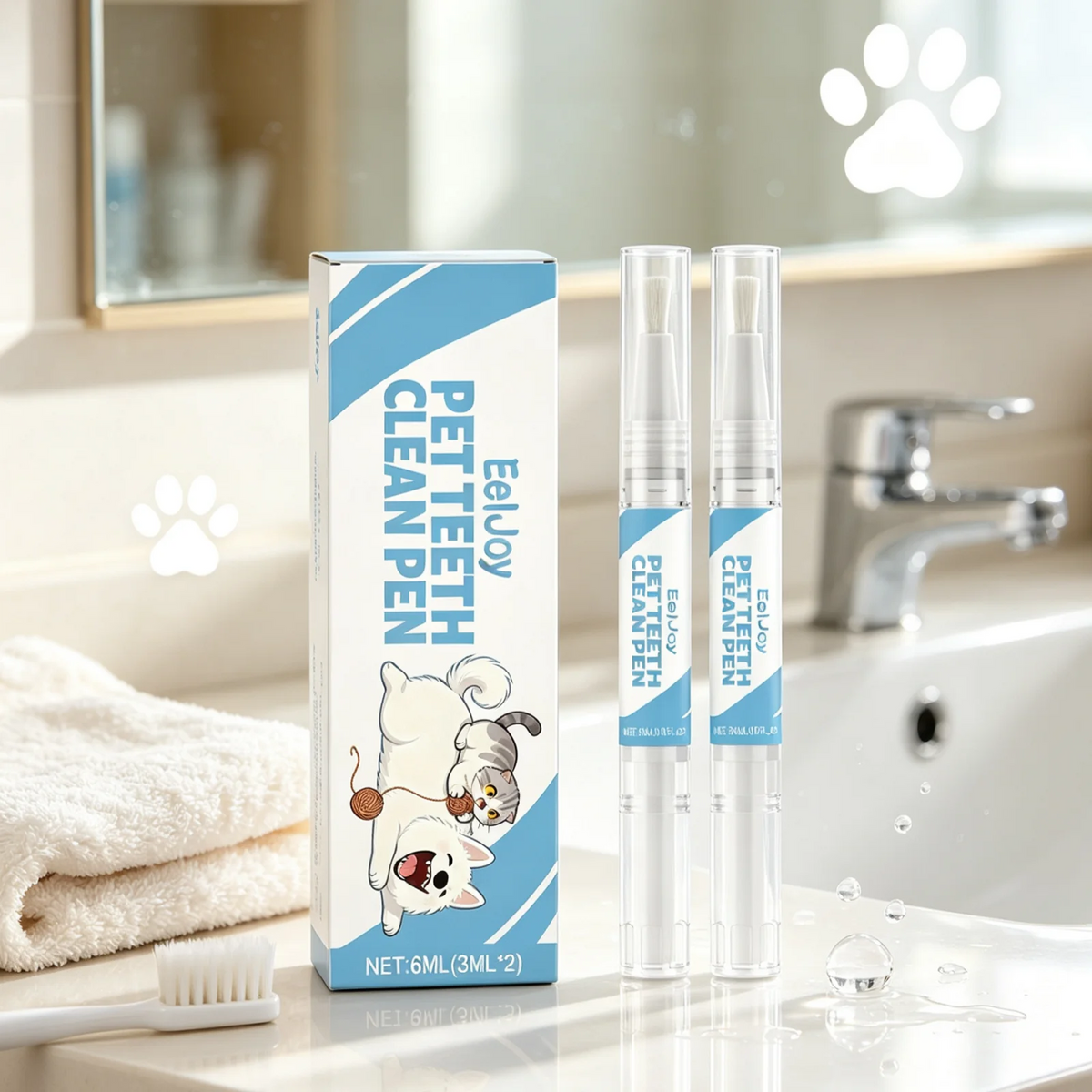 EelJoy Pet Dental Clean Pen Removes Stains And Freshens Breath