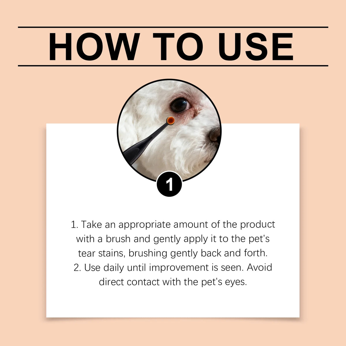 Yegbong Pet Tear Stain Remover Balm Gentle Eye Treatment