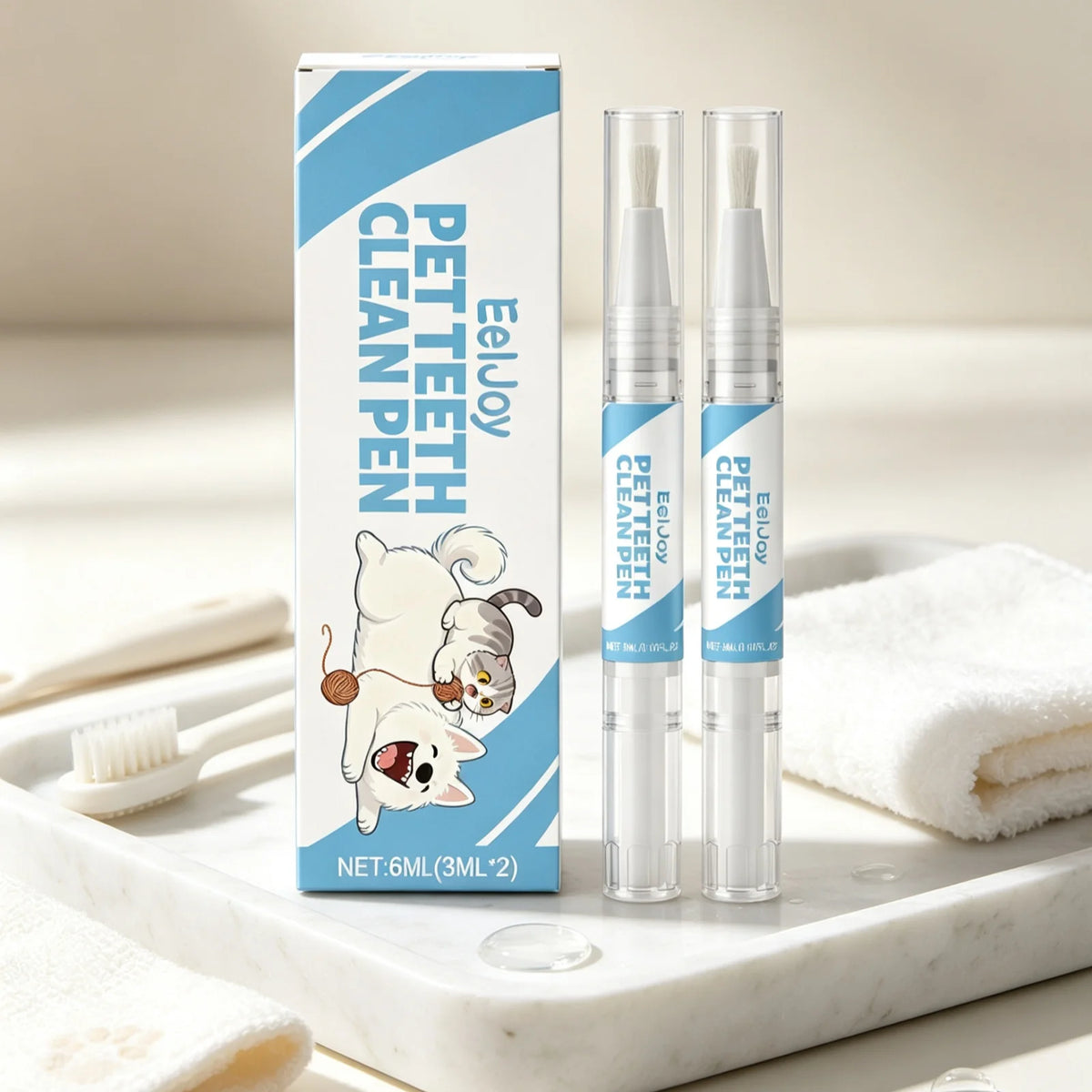 EelJoy Pet Dental Clean Pen Removes Stains And Freshens Breath