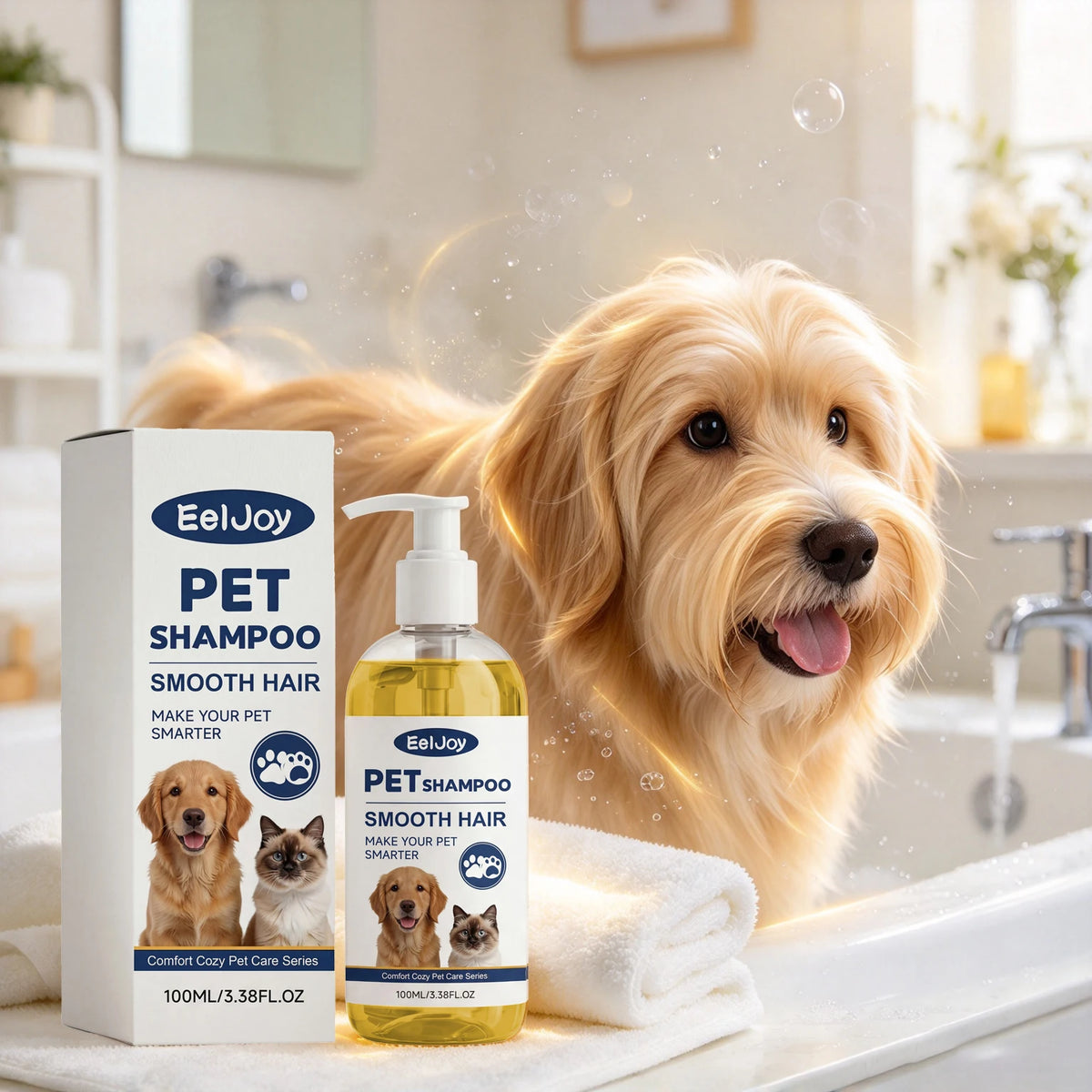 Yegbong Pet Hair Cleaning Shampoo With Mild Grooming Formula