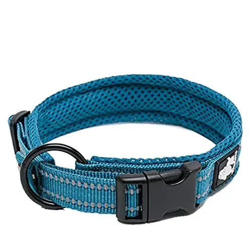 Truelove Reflective Padded Adjustable Nylon Dog Collar