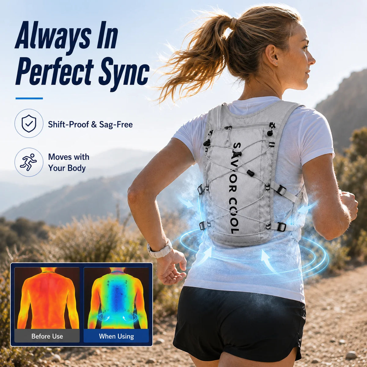 Cooling Tactical Vest With Constant Temperature Control And Water Bladder