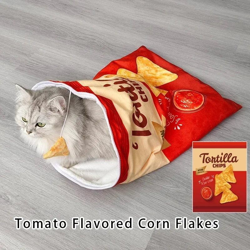 Collapsible Cloth Cat Tunnel Interactive Pet Digging Toy