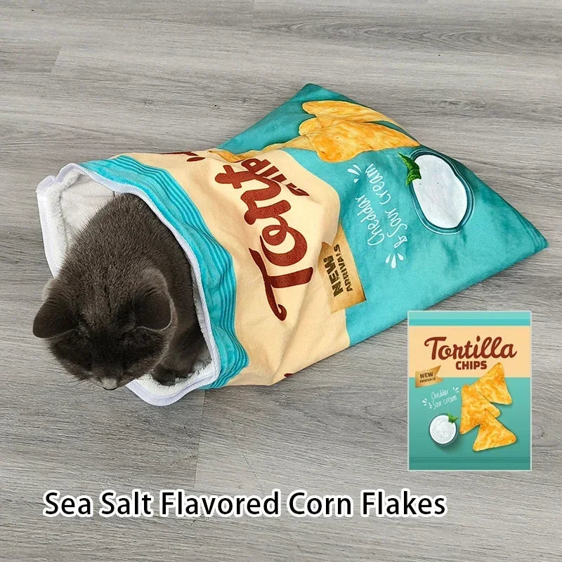 Collapsible Cloth Cat Tunnel Interactive Pet Digging Toy