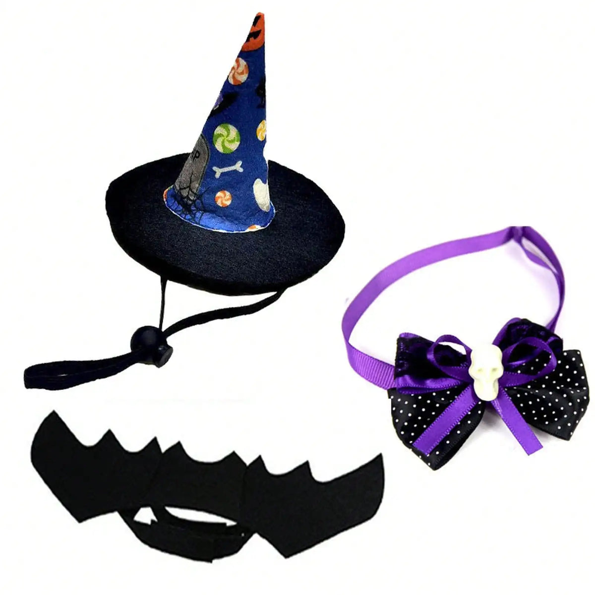 Premium Halloween Pet Costume And Accessory Set For Dogs