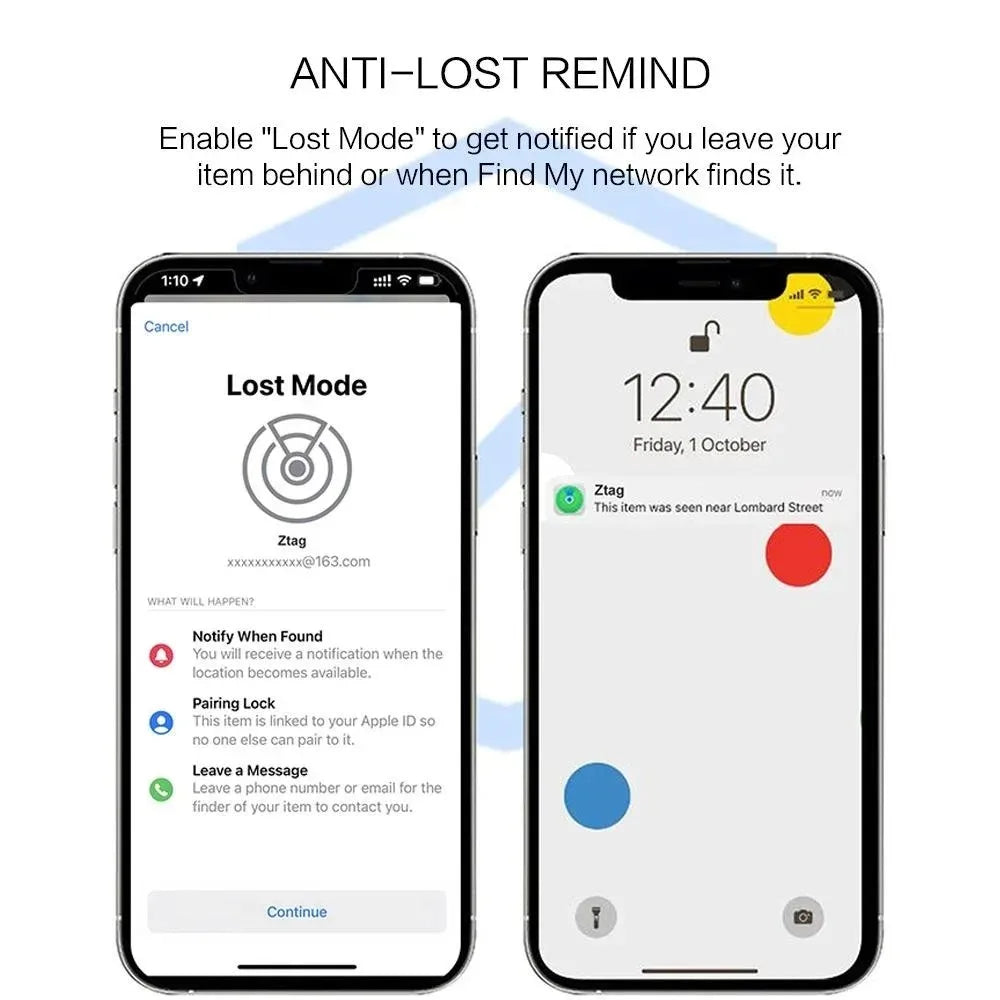 STONEGO Bluetooth Item Tracker for Keys, Pets, Bags and Luggage