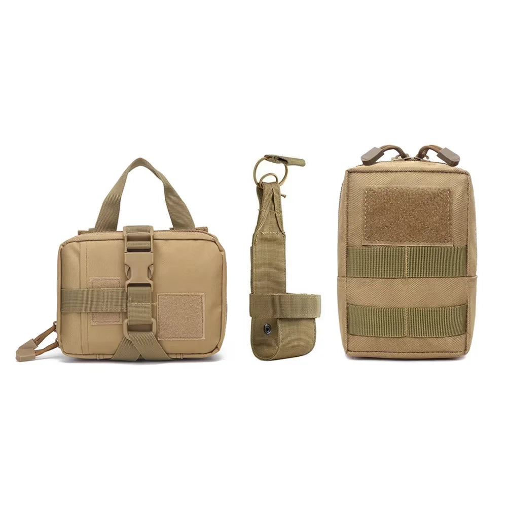 Petavel Nylon Tactical Dog Molle Pouches Harness Set