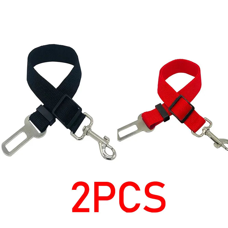 Pet Car Seat Belt Safety Harness Lead Clip For Dogs and Cats