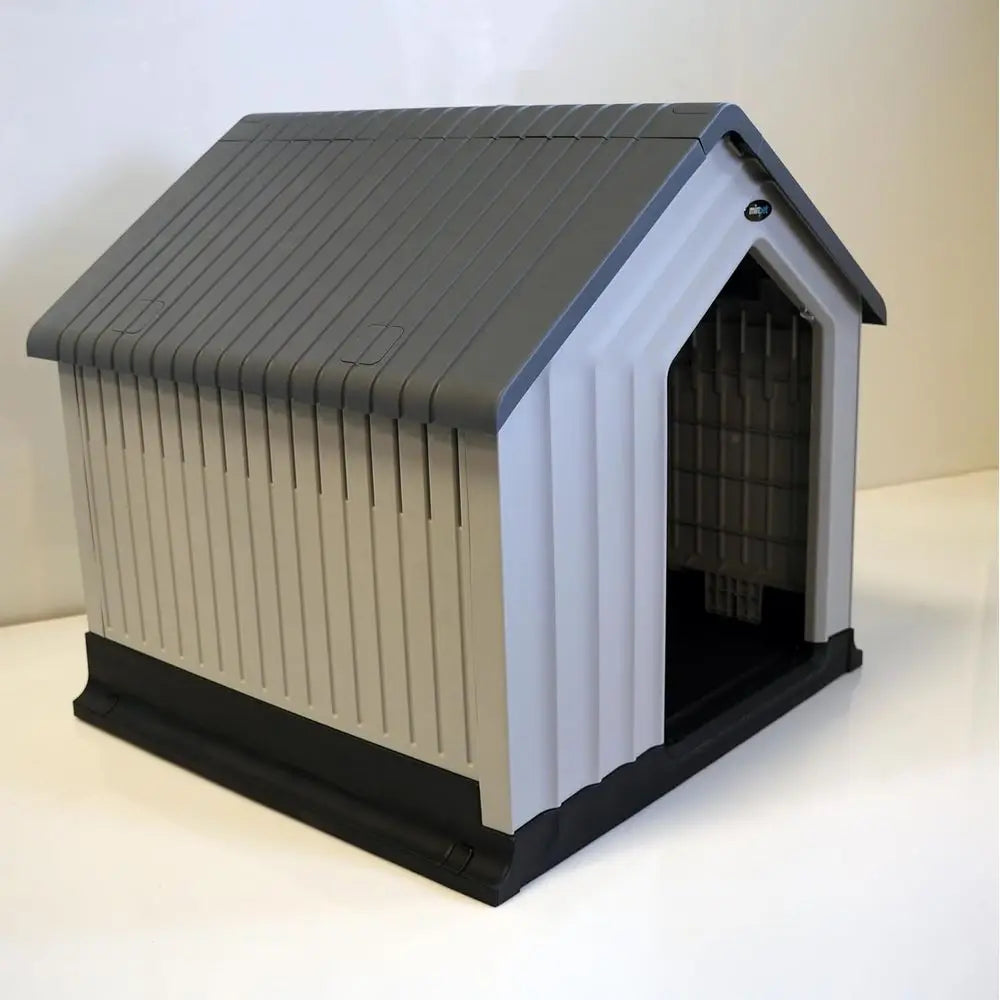Premium Plastic Dog House For Cozy Indoor Outdoor Retreat