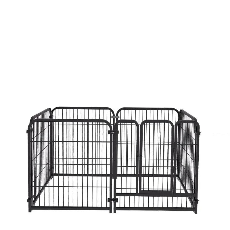 Heavy Duty Foldable Stainless Steel Pet Exercise Kennel Playpen