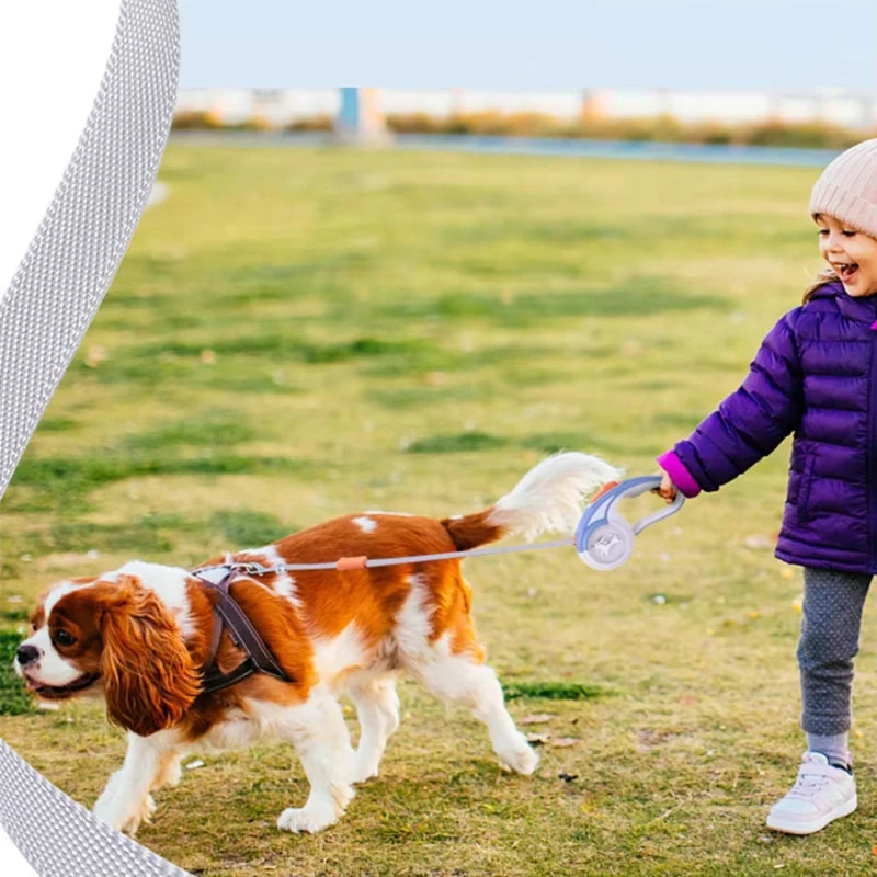 Automatic Extendable Dog Leash For Everyday Puppy Walks