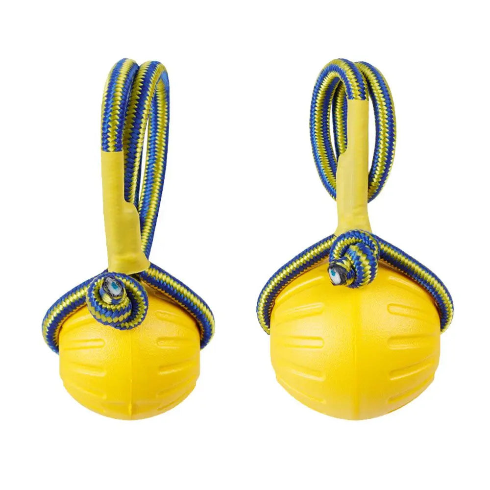 Indestructible Rubber Dog Ball Toy for Training Chewing and Fetch