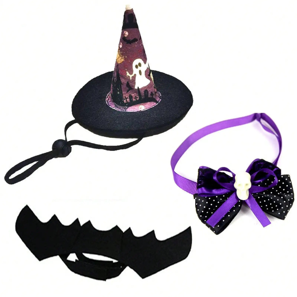 Premium Halloween Pet Costume And Accessory Set For Dogs