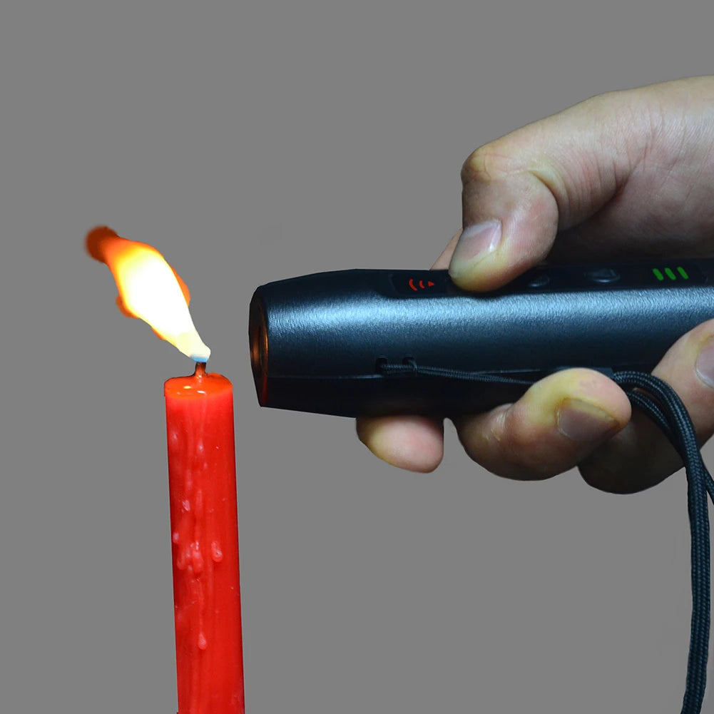 VAKIND Ultrasonic Dog Repellent With Rechargeable Battery And LED Light