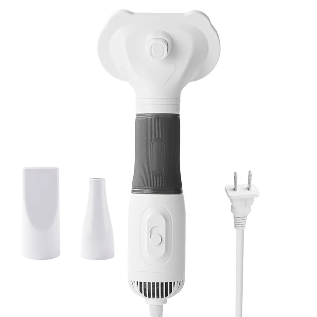 Pet Hair Dryer Brush With Grooming And Deshedding Functions