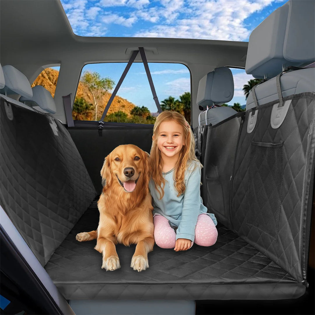 BINGOPAW Waterproof Dog Car Seat Cover And Extender For Pets