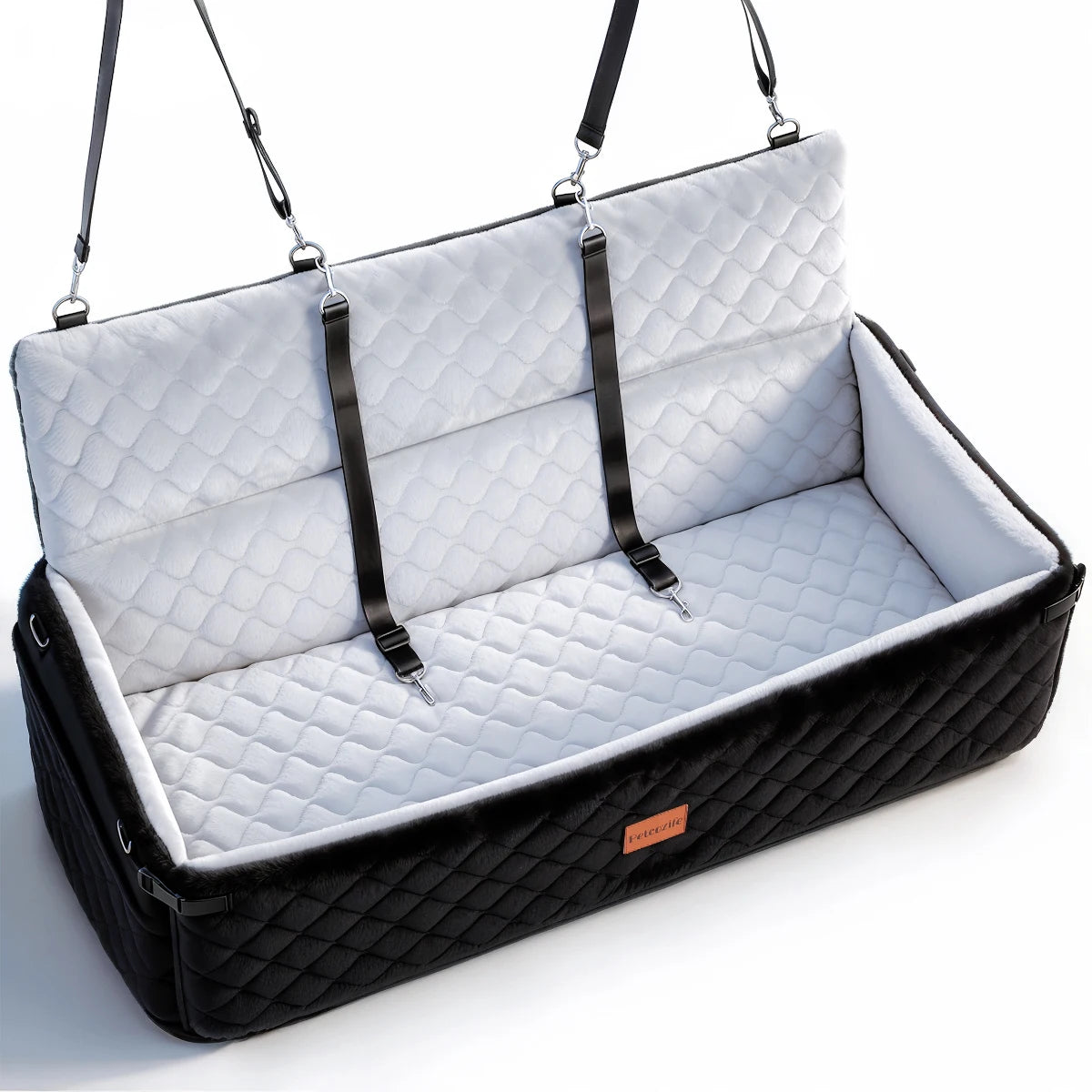 DOMIPET Extra Large Dog Car Seat Travel Bed With Cushion