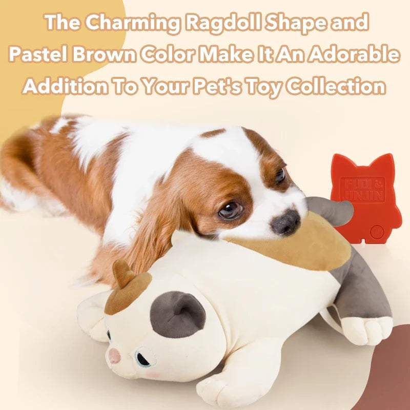 Simulated Heartbeat Dog Toy For Anxiety Relief And Comfort