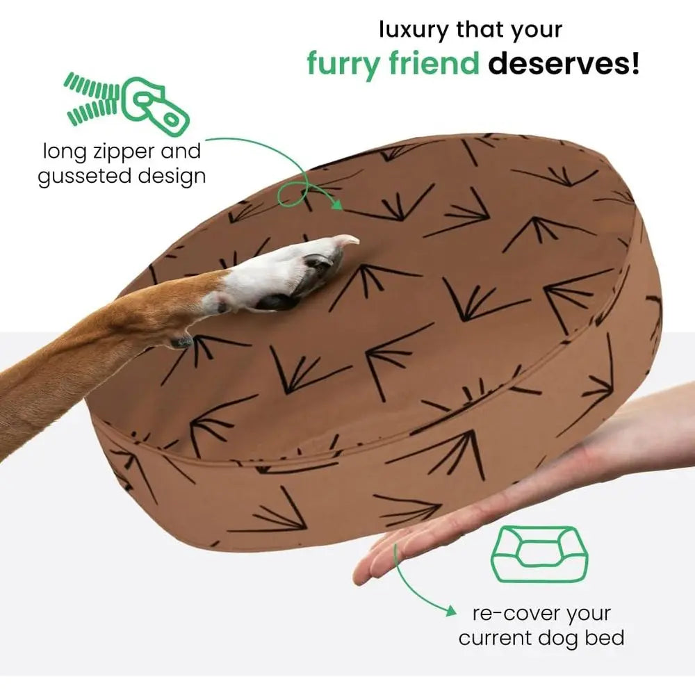 Breathable Washable Cotton Pet Bed Cover For Dogs And Cats