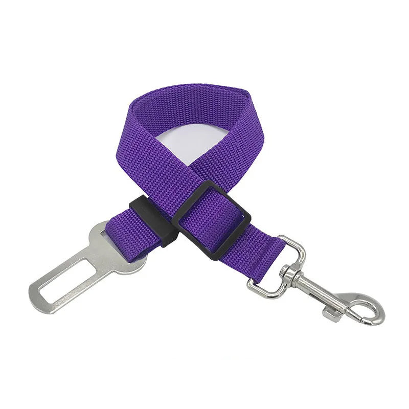 Pet Car Seat Belt Safety Harness Lead Clip For Dogs and Cats