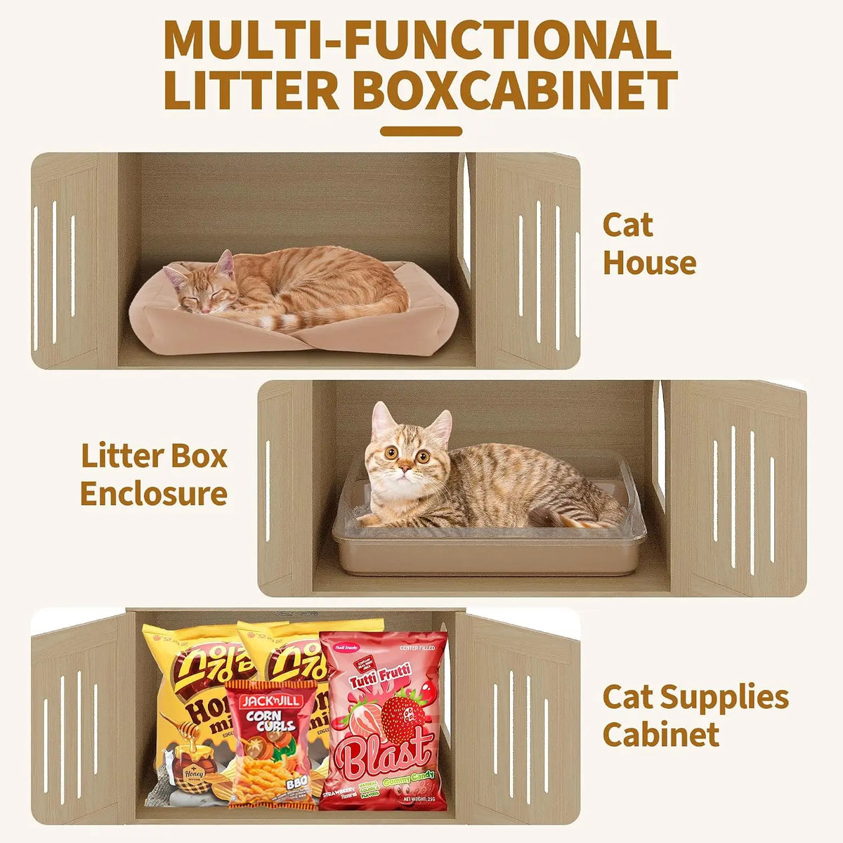 Twister Rattan Space Capsule Cat Condo With Litter Box Scratchers