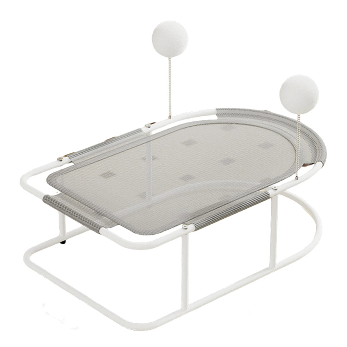 Elevated Cat Bed With Washable Breathable Mesh Metal Frame