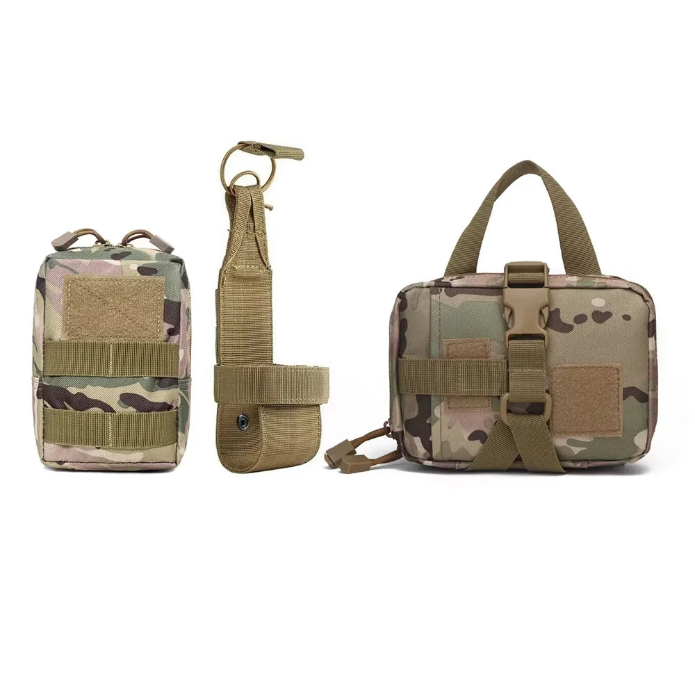 Petavel Nylon Tactical Dog Molle Pouches Harness Set