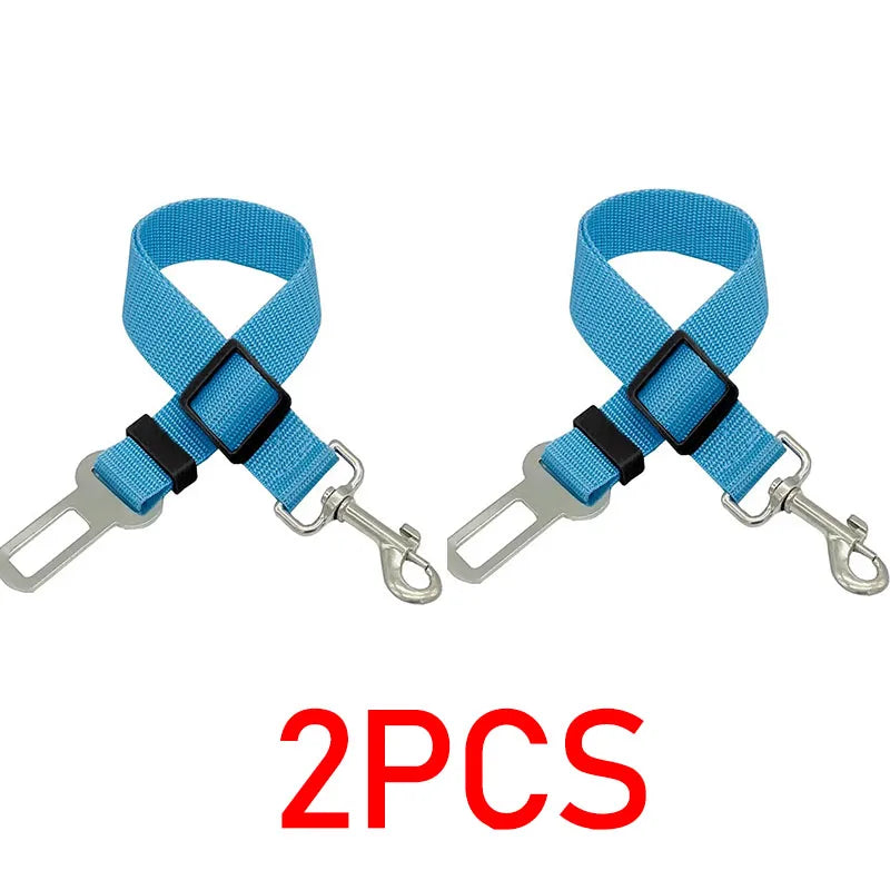 Pet Car Seat Belt Safety Harness Lead Clip For Dogs and Cats