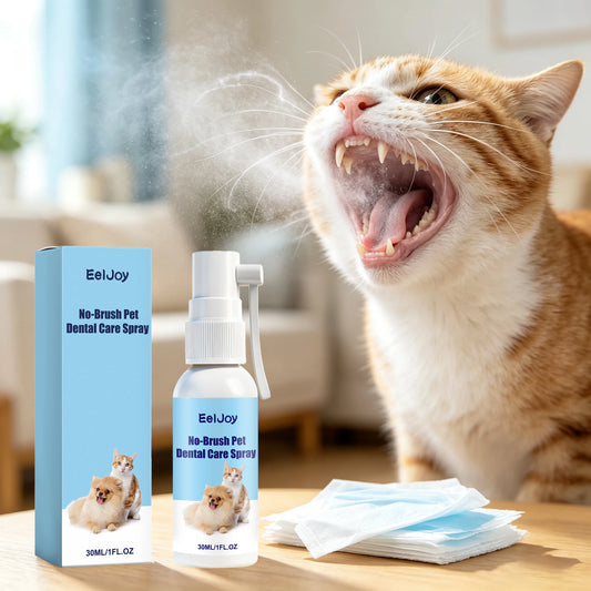 Daily Pet Dental Spray Removes Stains And Eliminates Bad Breath