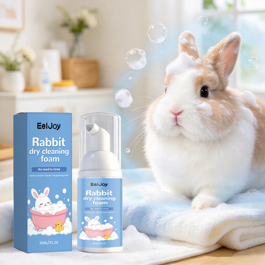 Gentle Rabbit Cleaning Mousse Bath Foamer Removes Odors Soothes Skin