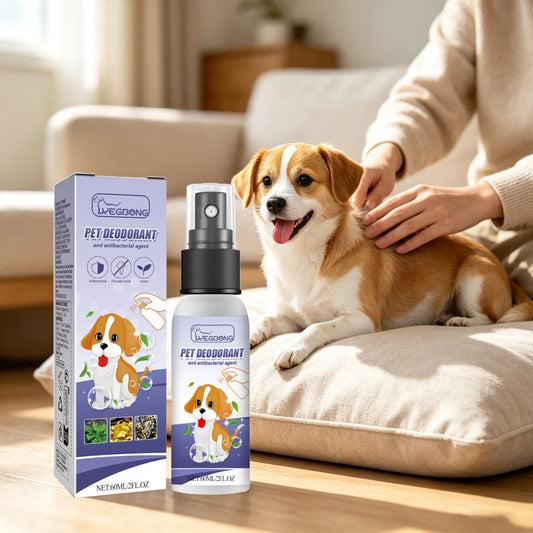 Yegbong Moisturizing Pet Deodorant Spray For Canine Comfort