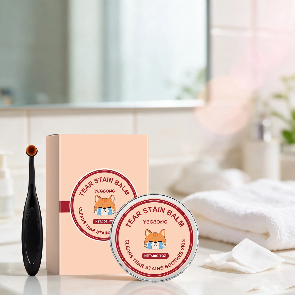 Yegbong Pet Tear Stain Remover Balm Gentle Eye Treatment