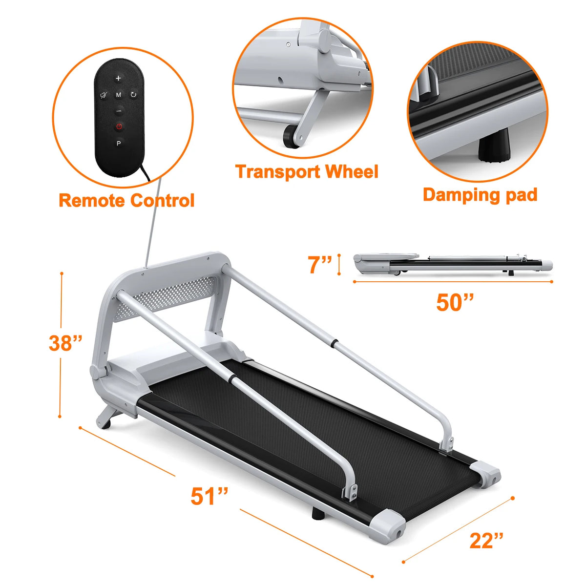 Quiet Smart Pet Treadmill With Adjustable Speed And Foldable Design