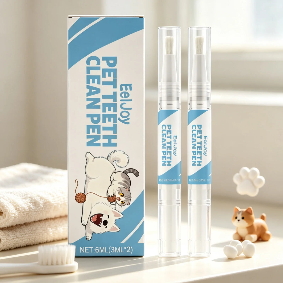 EelJoy Pet Dental Clean Pen Removes Stains And Freshens Breath