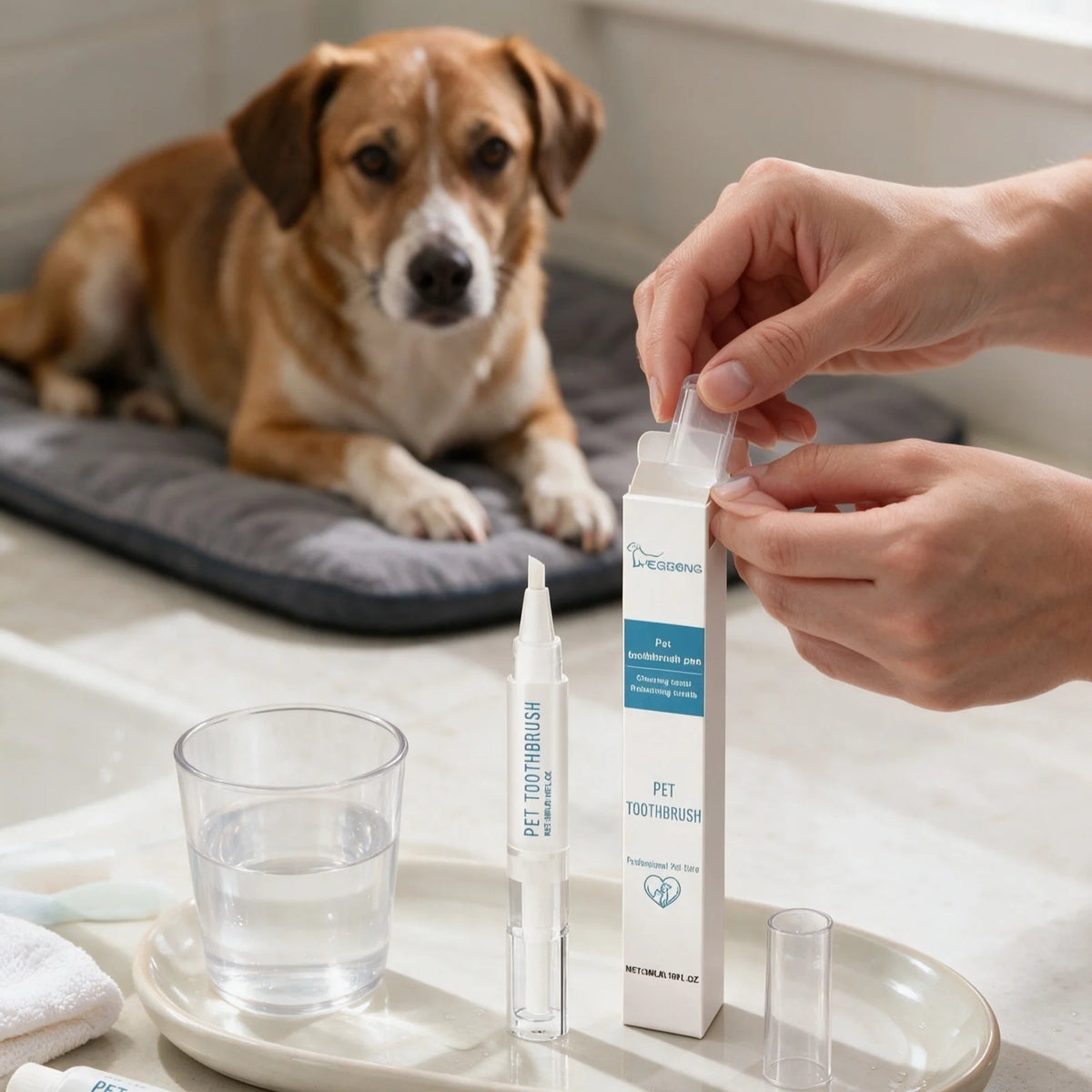 Yegbong Pet Dental Pen For Deep Cleaning And Gum Health