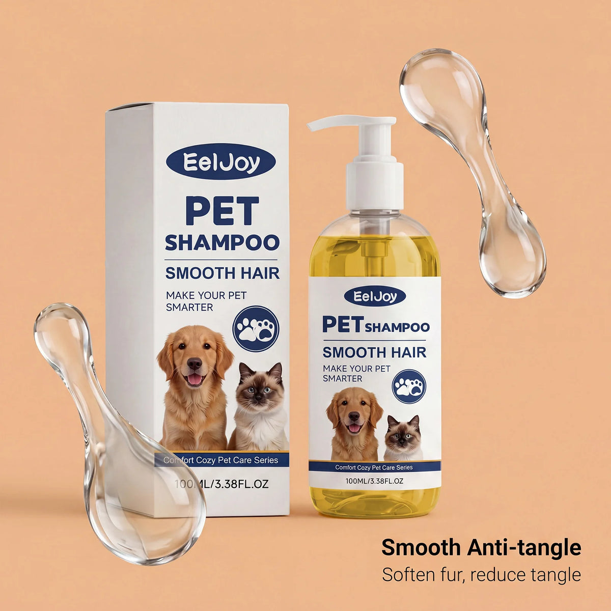 Yegbong Pet Hair Cleaning Shampoo With Mild Grooming Formula