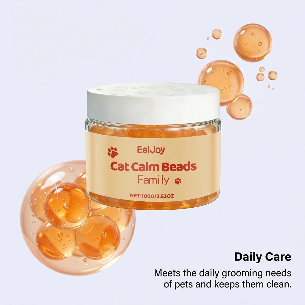 Cat Calming Beads Gentle Formula Stress And Anxiety Relief Supplement
