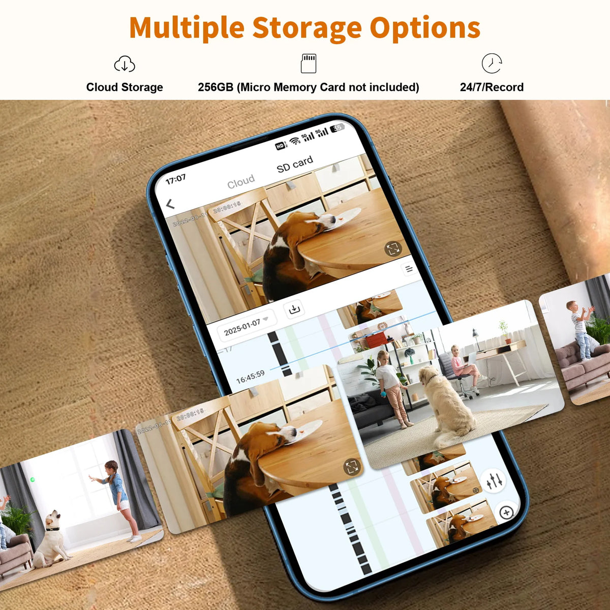 ALAGA 3MP Indoor Security Camera With Smart Tracking And Alerts