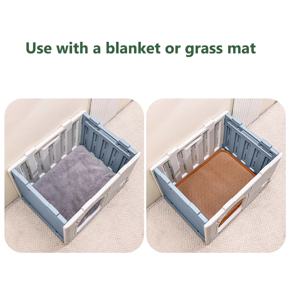 Waterproof Outdoor Cat House Cozy Plastic Condo for Kitten