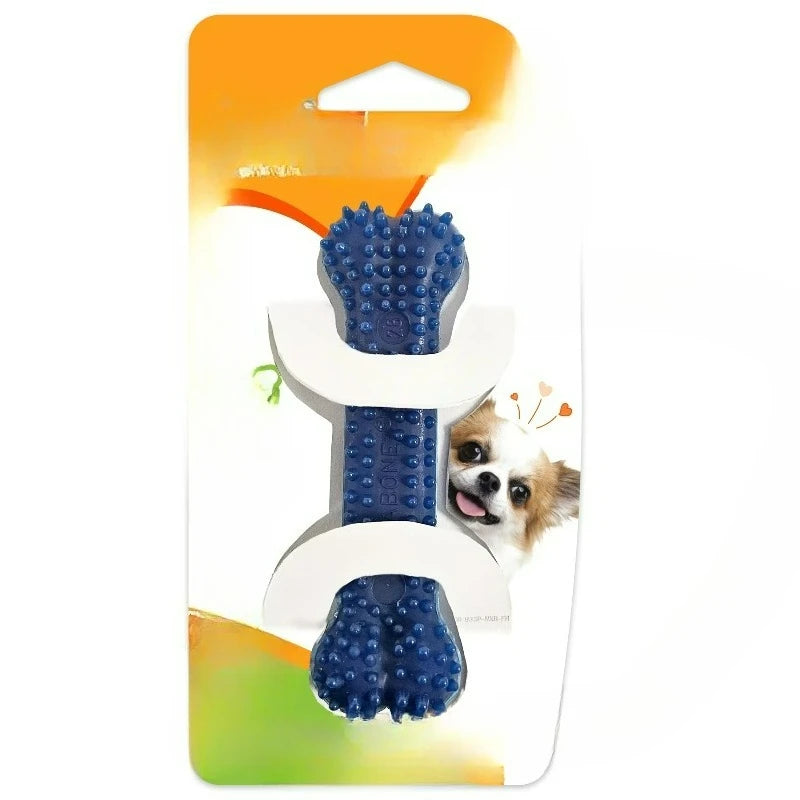 Durable Nylon Bone Dog Chew Toy Infused With Chicken Flavor