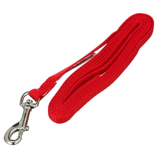 Durable Adjustable Nylon Dog Leash With Heavy Duty Snap