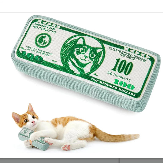 Interactive Suede Catnip Chew Toy For Indoor Cats Play