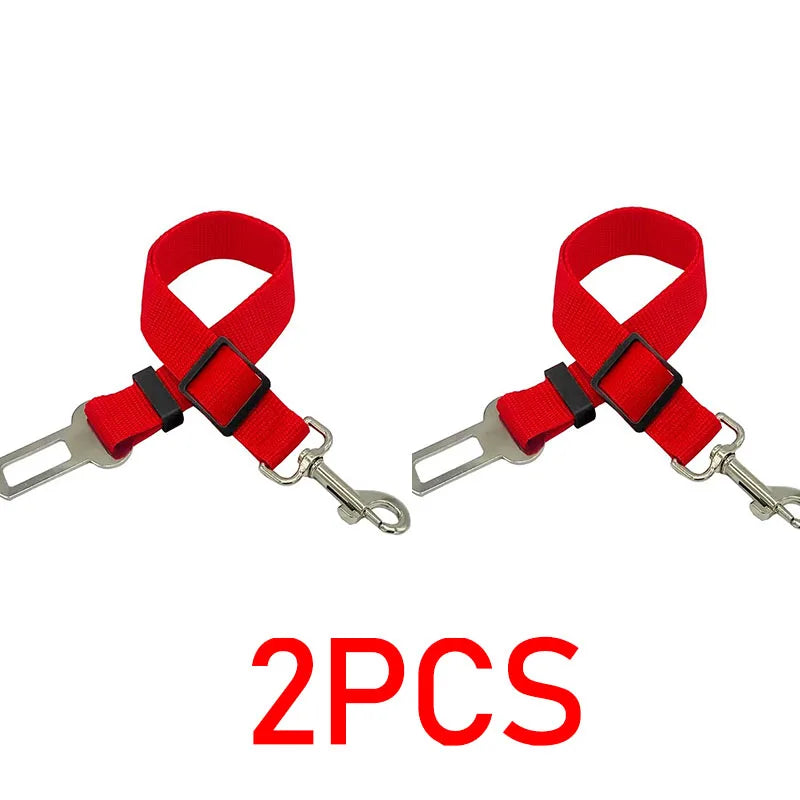 Pet Car Seat Belt Safety Harness Lead Clip For Dogs and Cats