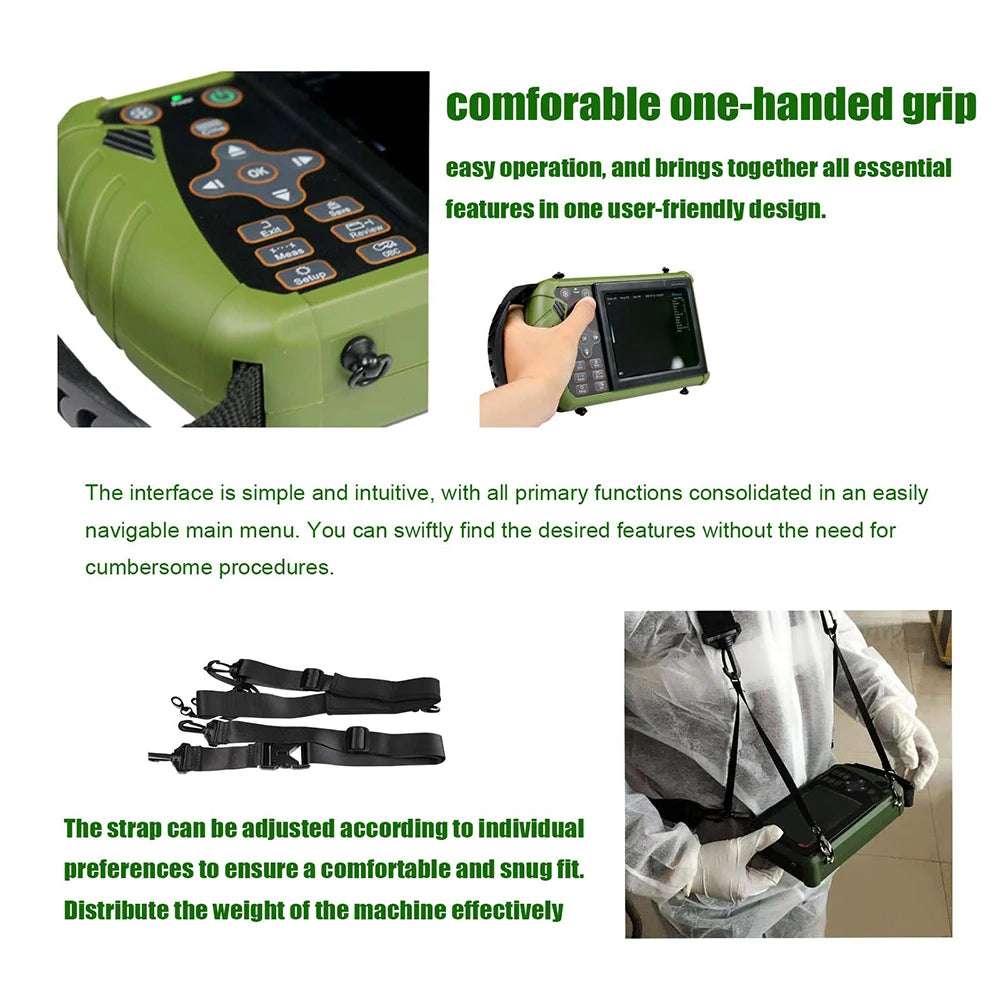 Dawei Portable Veterinary Ultrasound Pregnancy Detection Scanner